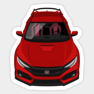 Civic Type R 10th gen 2018-2020 - Red Sticker